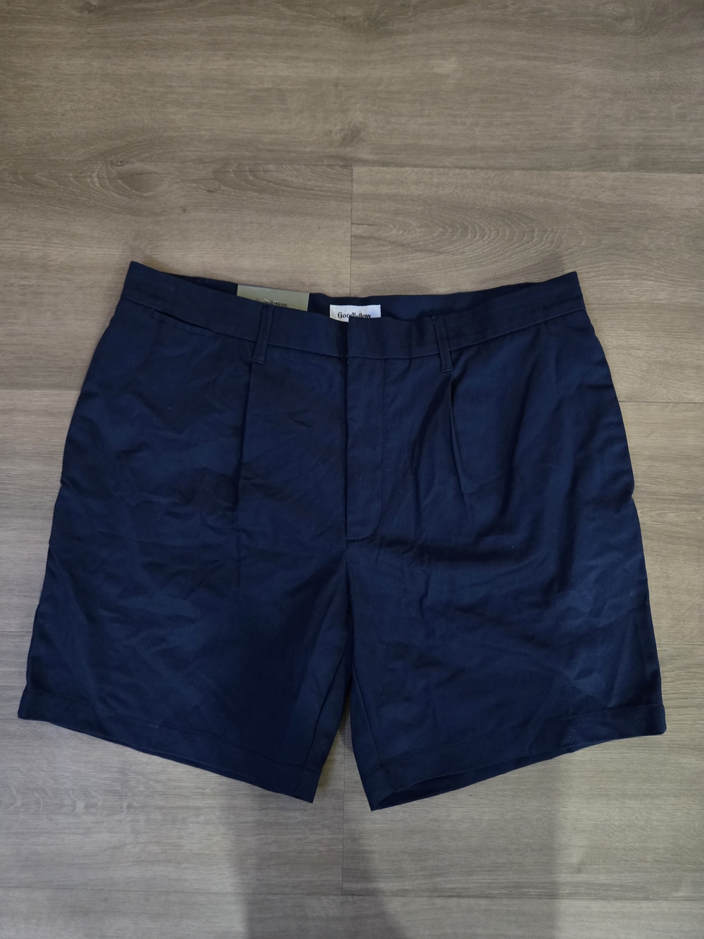 Goodfellow & Co Navy Flat-Front Men’s Shorts